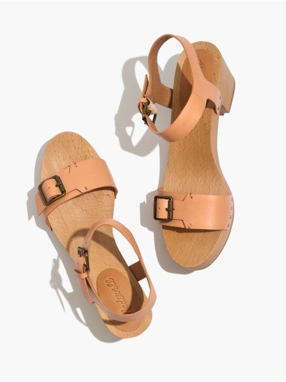 NWOT Madewell Akiva Buckle Clog